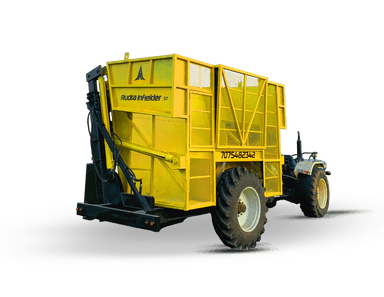 Infielder agricultural attachment , Bulk Crop Loader