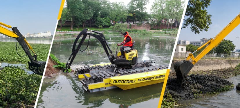 Amphibious Excavator