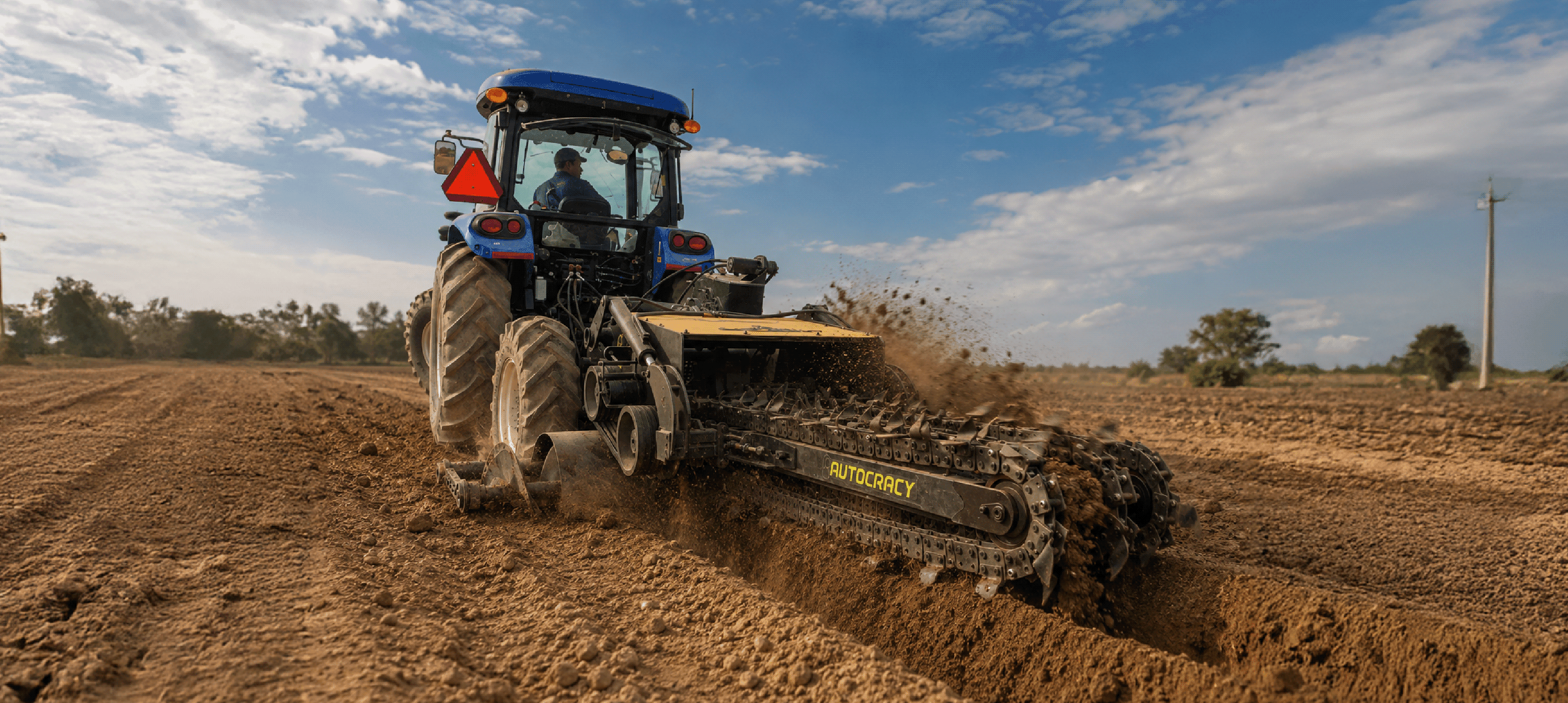 Gaja 300XC Trencher Machine