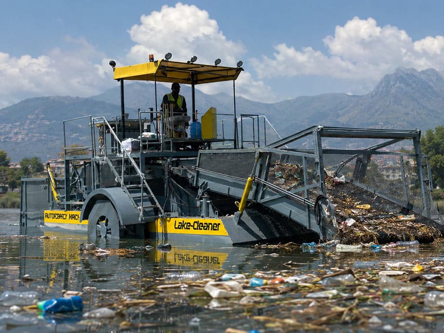 Rudra Aquamax 150X River cleaning machine for Environmental sustainability