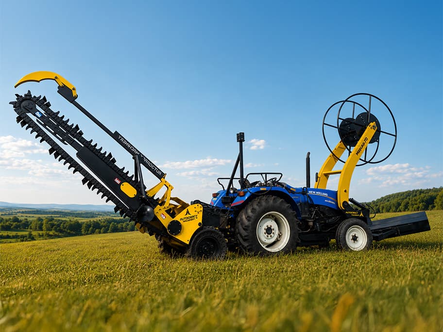 Mayura TO Trencher Equipment for Solar Energy