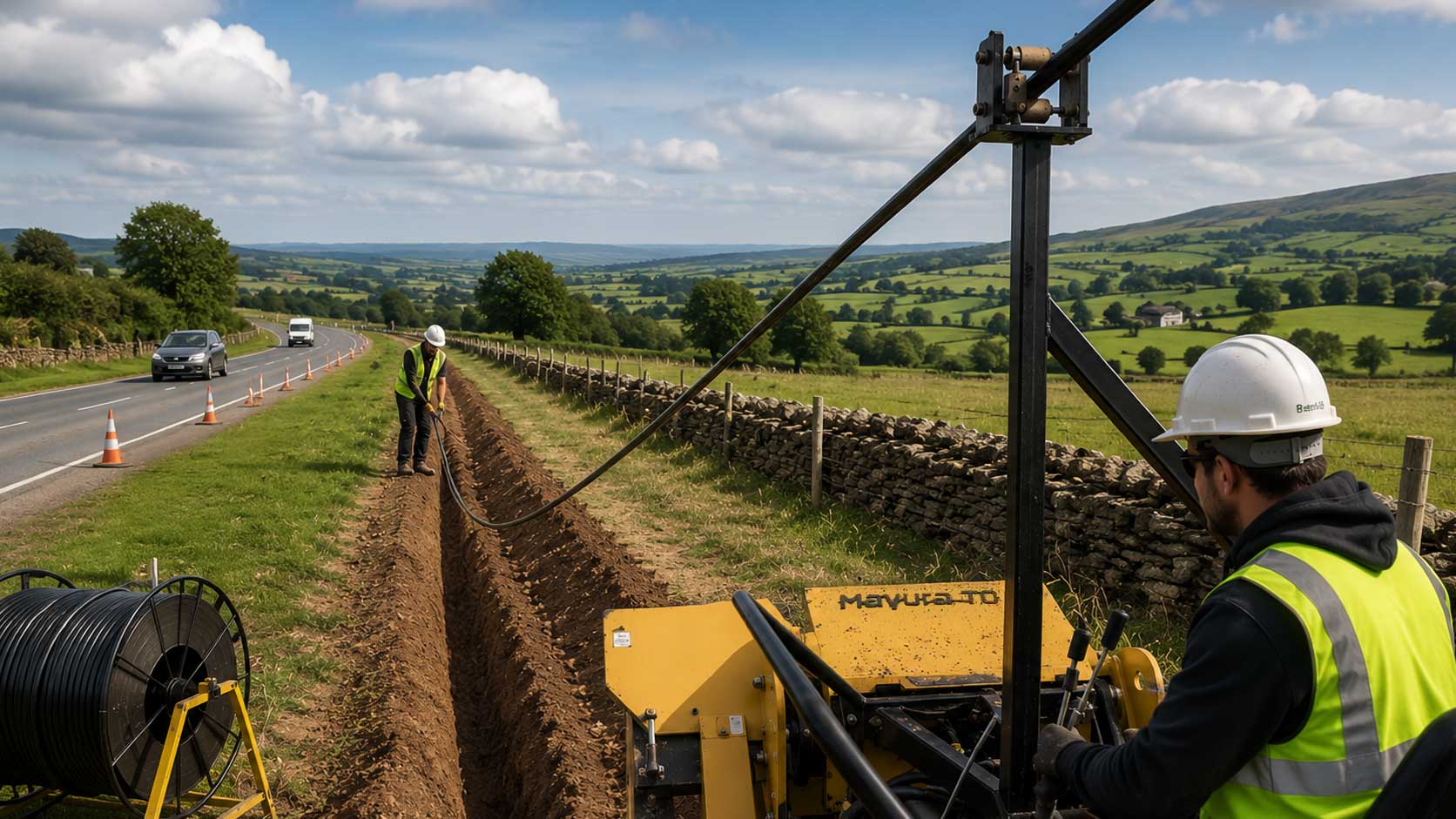 Mayura TO Farm Utility Alignment Trencher