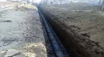 Digging Drinage, Sewage Pipe Lines